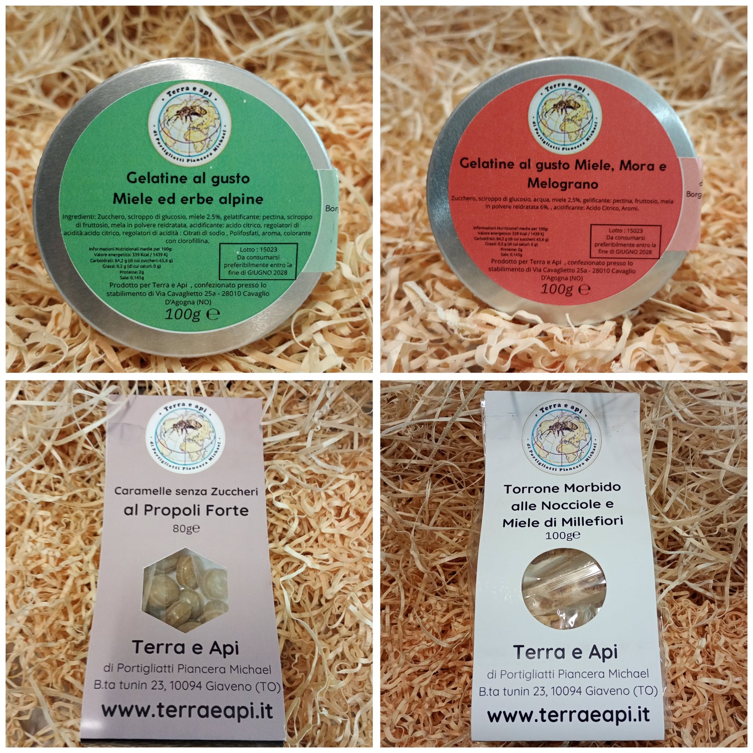 Caramelle e Torrone al Miele