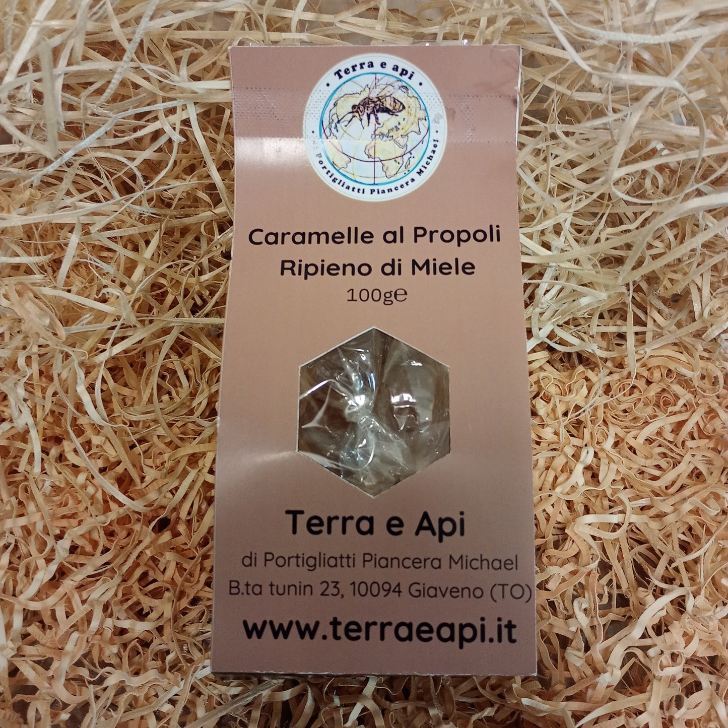 Caramelle al Propoli Ripieno di Miele 100g