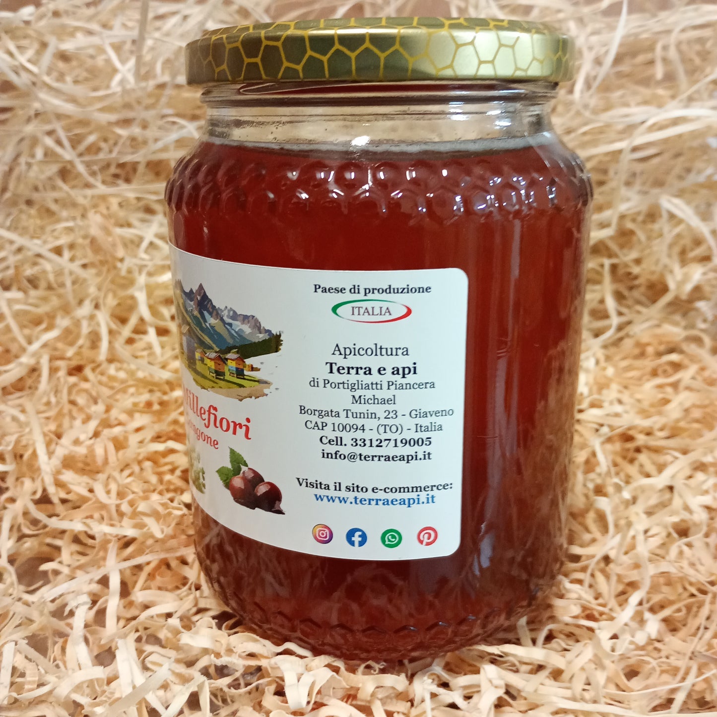 Miele di Millefiori della Val Sangone