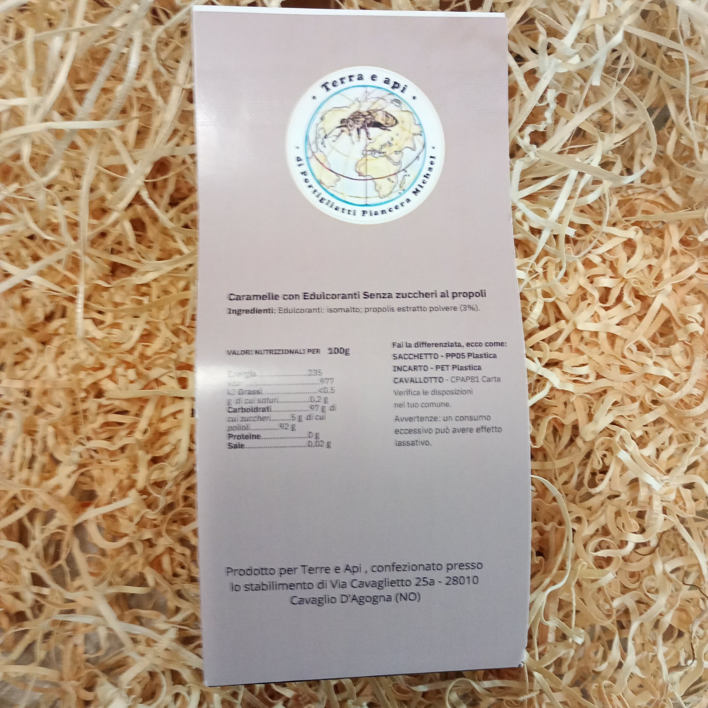 Caramelle Senza Zucchero al Propoli Forte 80g