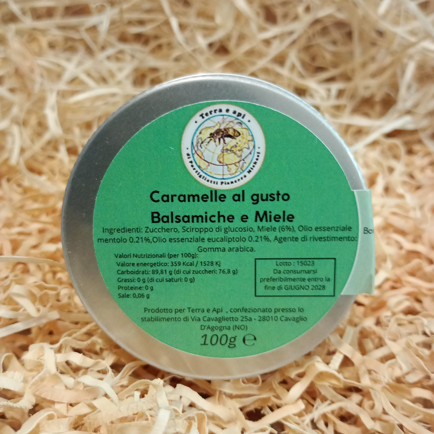 Caramelle Drops al gusto Balsamiche e Miele 100g