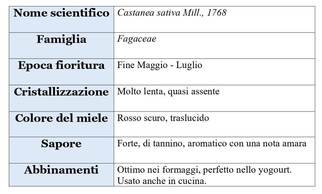 Miele di Castagno - www.terraeapi.it